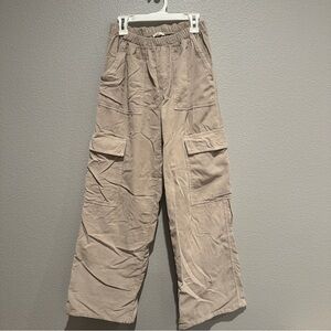 Brandy Melville velvet cargo pants